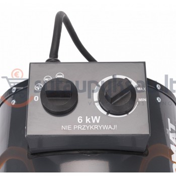 Elektrinis šildytuvas 6000W